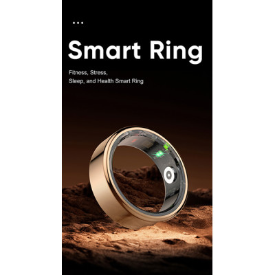 Smart RING čierny, vel. 9, Powerton