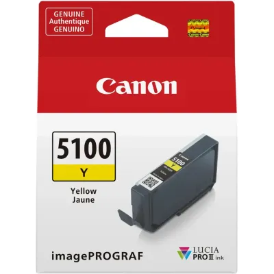 Canon PFI-5100Y (6955C001), originálny atrament, žltý