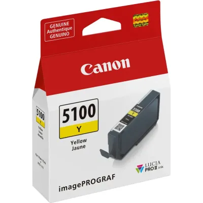 Canon PFI-5100Y (6955C001), originálny atrament, žltý