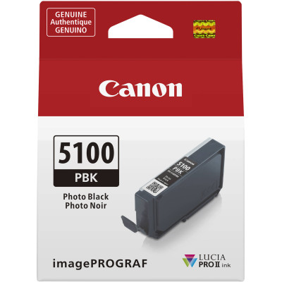 Canon PFI-5100PBk (6952C001), originálny atrament, čierny