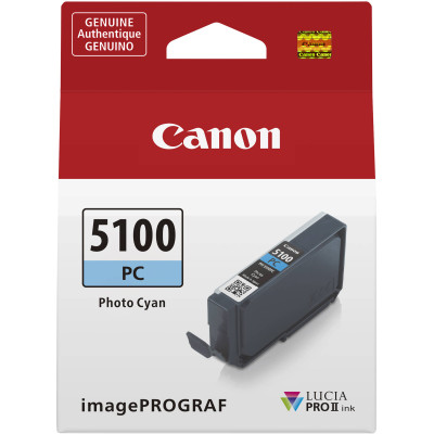 Canon PFI-5100PC (6956C001), originálny atrament, photo azúrový