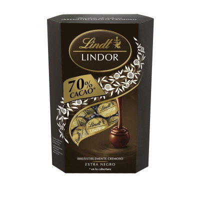 Čokoládové pralinky Lindor - horké, 337 g