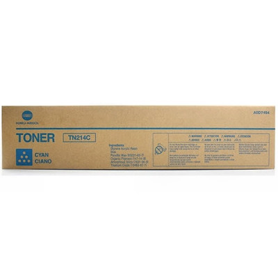 Konica Minolta TN-214C (A0D7454), originálny toner, azúrový