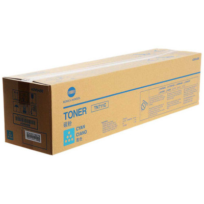 Konica Minolta TN-711C (A3VU450), originálny toner, azúrový