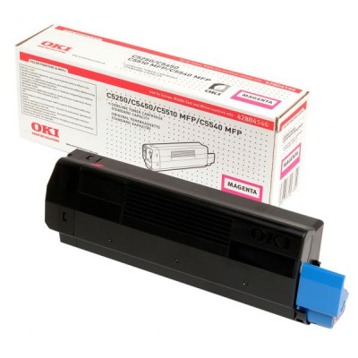 Oki C5250 (42804546), originálny toner, purpurový