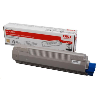 Oki C810 (44059108), originálny toner, čierny