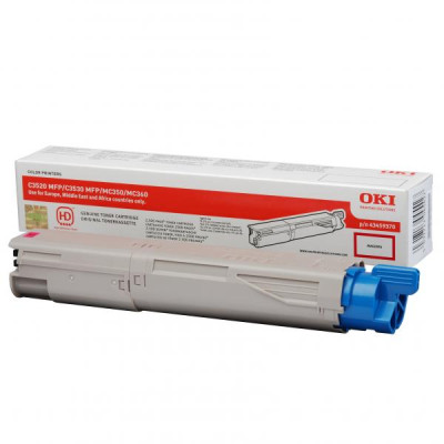 Oki C3500 (43459370), originálny toner, purpurový