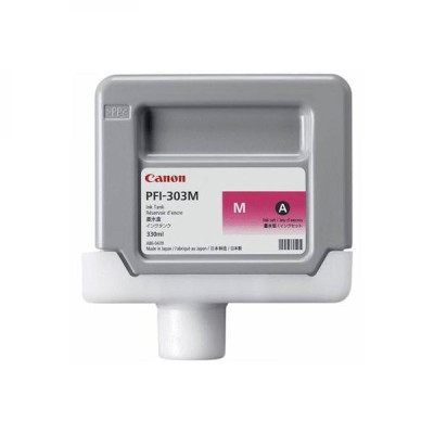 Canon PFI-303M (2960B001), originálny atrament, purpurový, 330 ml