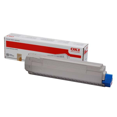 Oki MC861 (44059255), originálny toner, azúrový