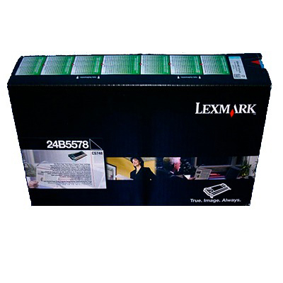 Lexmark 24B5578, originálny toner, čierny