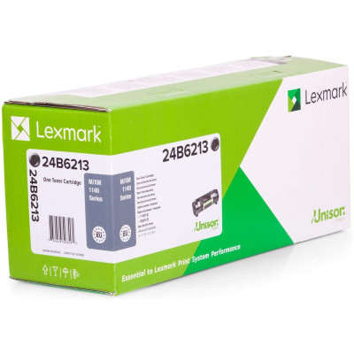 Lexmark 24B6213, originálny toner, čierny