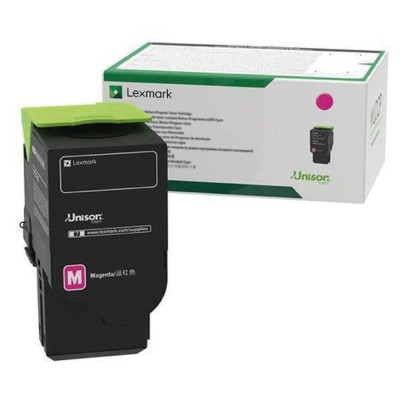 Lexmark 24B7550, originálny toner, purpurový