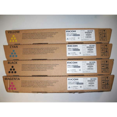 Ricoh 820117  (821059), originálny toner, žltý