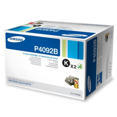 Samsung CLT-P4092B (SU391A), originálny toner, čierny, 2-pack