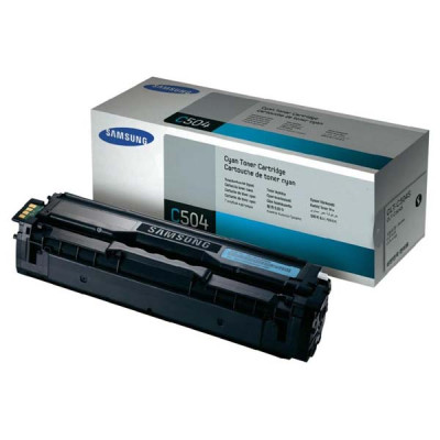 Samsung CLT-C504S (SU025A), originálny toner, azúrový