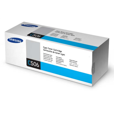 Samsung CLT-C506L (SU038A), originálny toner, azúrový