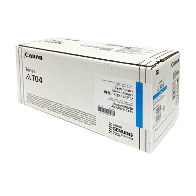 Canon T04C (2979C001), originálny toner, azúrový