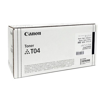 Canon T04Bk (2980C001), originálny toner, čierny