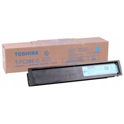 Toshiba T-FC28EC, originálny toner, azúrový