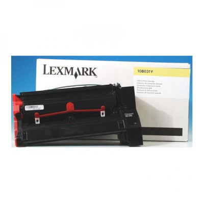 Lexmark 10B031Y, originálny toner, žltý