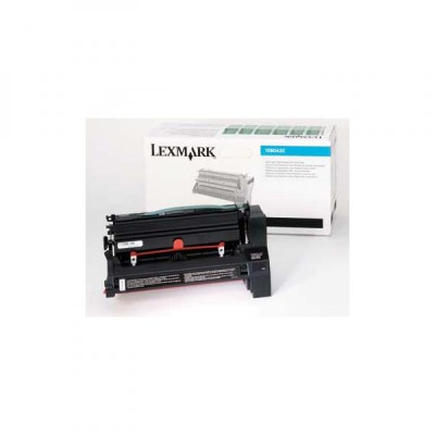 Lexmark 10B042C, originálny toner, azúrový