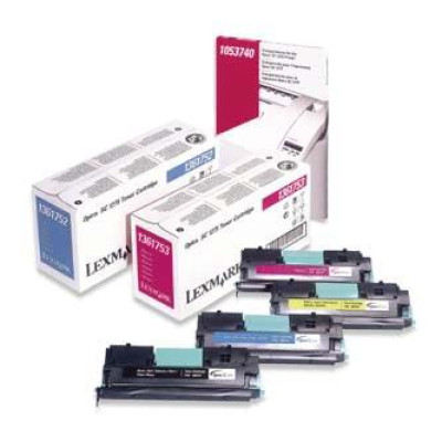 Lexmark 1361753, originálny toner, purpurový