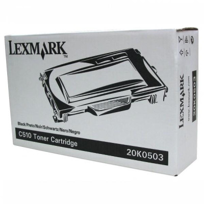 Lexmark 20K0503, originálny toner, čierny