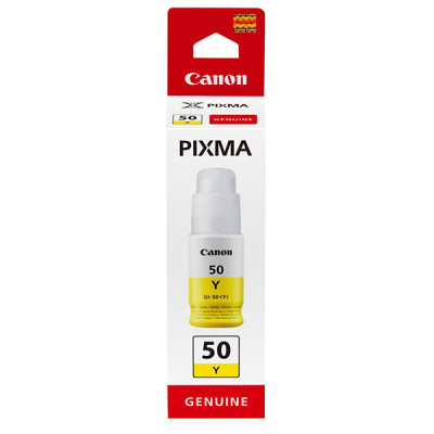 Canon GI-50 Y (3405C001), originálny atrament, žltý, 70 ml