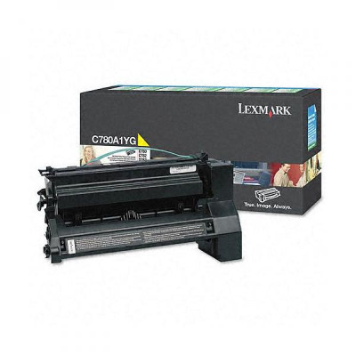 Lexmark C780A1YG, originálny toner, žltý