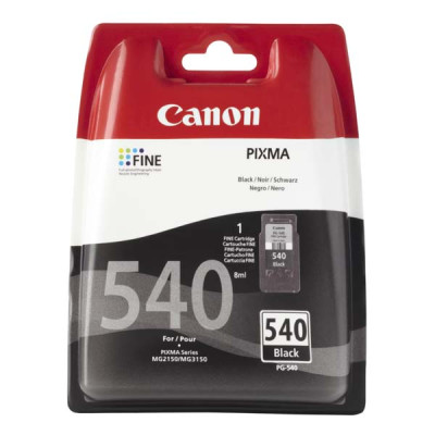 Canon PG-540Bk (5225B005), originálny atrament, čierny, 8 ml