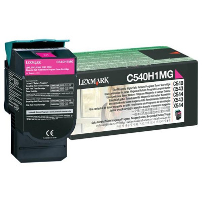 Lexmark C540H1MG, originálny toner, purpurový