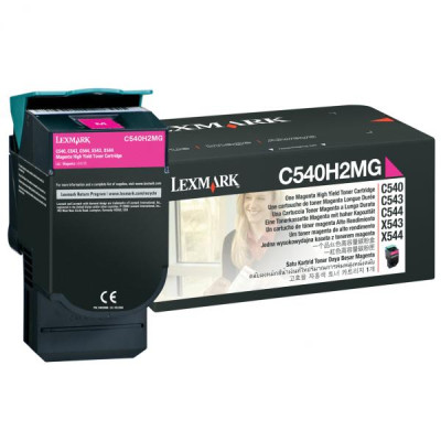 Lexmark C540H2MG, originálny toner, purpurový