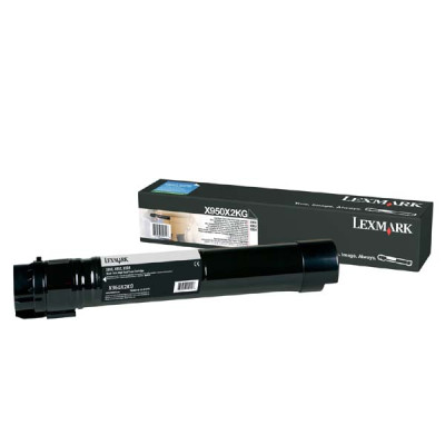 Lexmark X950X2KG, originálny toner, čierny