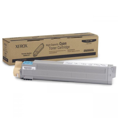 Xerox 106R01077, originálny toner, azúrový