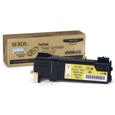 Xerox 106R01337, originálny toner, žltý