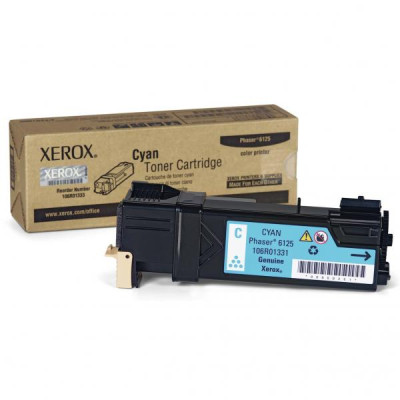 Xerox 106R01335, originálny toner, azúrový