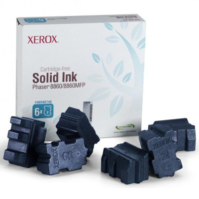 Xerox 108R00817, originálny toner, azúrový, 6-pack