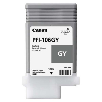 Canon PFI-106Gy (6630B001), originálny atrament, šedý, 130 ml