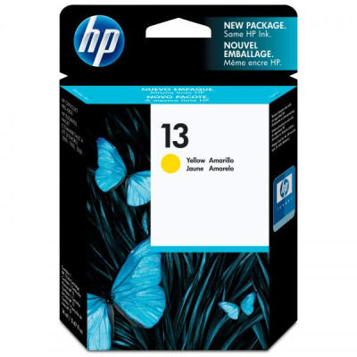 HP C4817A (13), originálny atrament, žltý, 14 ml