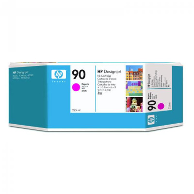 HP C5062A (90), originálny atrament, purpurový, 225 ml