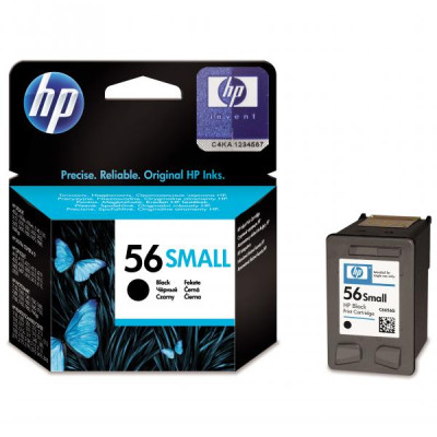 HP C6656GE (56), originálny atrament, čierny, 4,5 ml