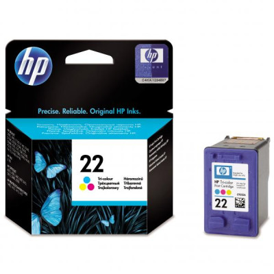 HP C9352AE (22), originálny atrament, farebný, 5 ml