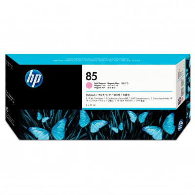 HP C9435A (85), originálny atrament, svetlo purpurový, 3 × 28 ml, 3-pack