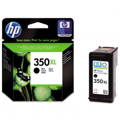 HP CB336EE (350XL), originálny atrament, čierny, 25 ml