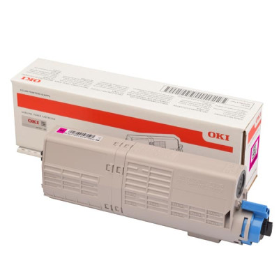 Oki C532 (46490606), originálny toner, purpurový