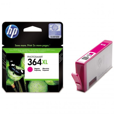 HP CB324EE (364XL), originálny atrament, purpurový, 6 ml