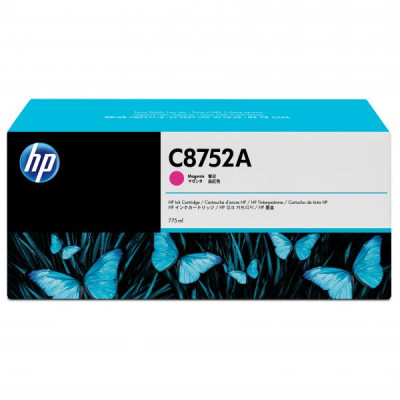 HP C8752A, originálny atrament, purpurový, 775 ml