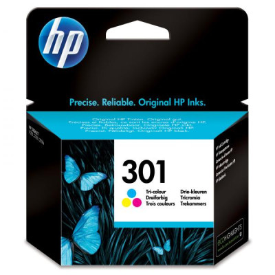 HP CH562EE (301), originálny atrament, farebný, 6 ml