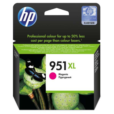 HP CN047AE (951XL), originálny atrament, purpurový, 17 ml