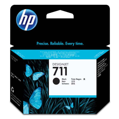 HP CZ133A (711), originálny atrament, čierny, 80 ml